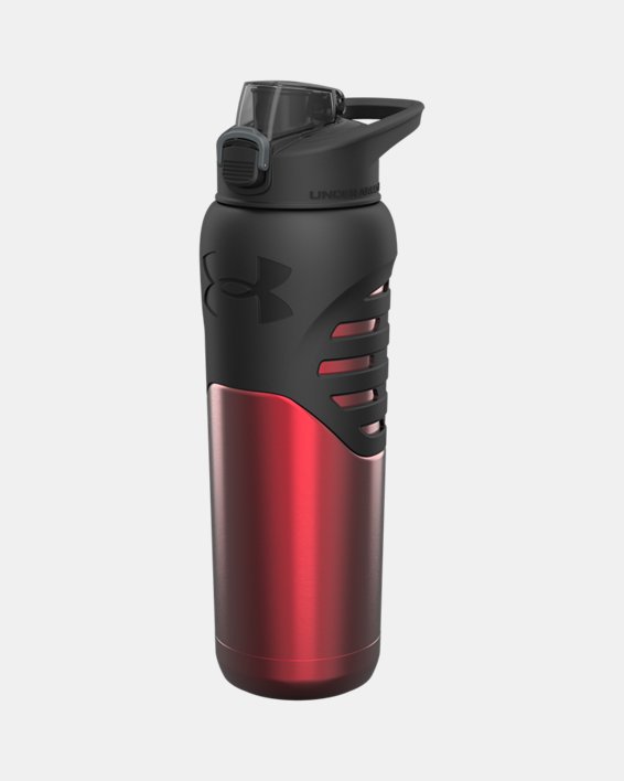 UA Dominate 24 oz. Water Bottle, Red, pdpMainDesktop image number 1